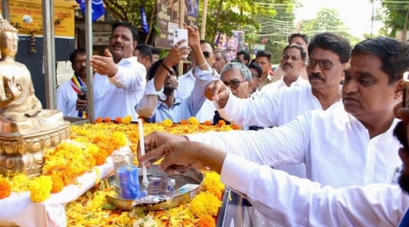 उल्हासनगरात बुध्द जयंती मोठ्या उत्साहात साजरी